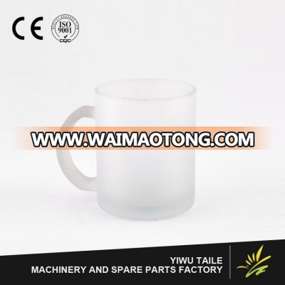 12 oz Sublimation coated glass Mug