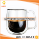 200ml Double Wall Glass Cup Transparent Double Glass Coffee Cup Glassware Mugs